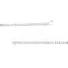 Thumbnail Image 3 of 4.53 CT. T.W. Diamond Tennis Necklace in Sterling Silver