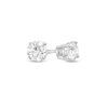 Thumbnail Image 0 of 0.46 CT. T.W. Diamond Solitaire Stud Earrings in 10K White Gold (I/I3)