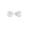Thumbnail Image 1 of 0.46 CT. T.W. Diamond Solitaire Stud Earrings in 10K White Gold (I/I3)