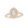 Thumbnail Image 0 of Emmy London 1.00 CT. T.W. Certified Oval Diamond Vintage-Style Engagement Ring in 18K Gold (F/ VS2)