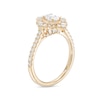 Thumbnail Image 3 of Emmy London 1.00 CT. T.W. Certified Oval Diamond Vintage-Style Engagement Ring in 18K Gold (F/ VS2)