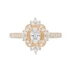Thumbnail Image 3 of Emmy London 1.00 CT. T.W. Certified Oval Diamond Vintage-Style Engagement Ring in 18K Gold (F/ VS2)