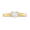 Thumbnail Image 4 of Vera Wang Love Collection 0.58 CT. T.W. Diamond Collar Engagement Ring in 14K Gold