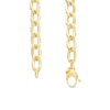 Thumbnail Image 3 of 7.5mm Curb Chain Necklace in Hollow 14K Gold