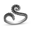 Enchanted Disney Villains Ursula 0.18 CT. T.W. Black Diamond Tentacle Ring in Sterling Silver with Black Rhodium