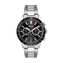 Men's Hugo Boss Allure Chronograph Watch with Black Dial (Model: 1513922)