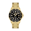 Thumbnail Image 0 of Men's Hugo Boss Ace Two-Tone IP Strap Watch with Black Dial (Model: 1513917)