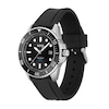 Thumbnail Image 1 of Men's Hugo Boss Ace Two-Tone Black Silicone Strap Watch with Black Dial (Model: 1513913)