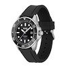 Thumbnail Image 2 of Men's Hugo Boss Ace Two-Tone Black Silicone Strap Watch with Black Dial (Model: 1513913)