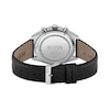 Thumbnail Image 3 of Men's Hugo Boss Champion Chronograph Black Leather Strap Watch with Black Dial (Model: 1513816)