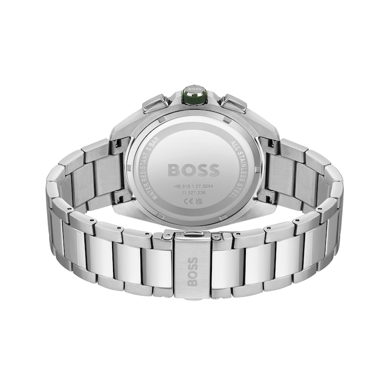 Main Image 3 of Men's Hugo Boss Volane Chronograph Watch with Green Dial (Model: 1513951)