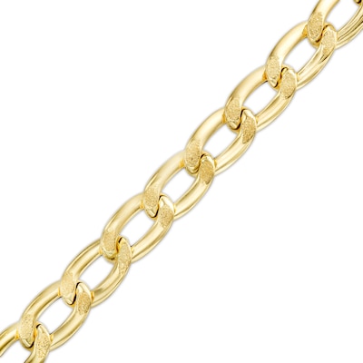 1.9mm Curb Chain Bracelet in Hollow 14K Gold - 7.5"