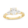 Vera Wang Love Collection 1.45 CT. T.W. Certified Oval Diamond Engagement Ring in 14K Gold (I/SI2)
