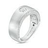 Thumbnail Image 3 of TRUE Lab-Created Diamonds by Vera Wang Love Men's 0.95 CT. T.W. Solitaire Wedding Band in 14K White Gold (F/SV2)