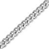 Thumbnail Image 2 of Men's 8.0mm Franco Chain Bracelet in Stainless Steel - 9.25"