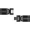 Men's 0.98 CT. T.W. Black Diamond Link Bracelet in Stainless Steel with Black Ion Plate - 8.5"