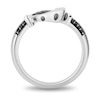 Thumbnail Image 3 of Disney Treasures Pirates of the Caribbean 0.18 CT. T.W. Black Diamond Sword Ring in Sterling Silver