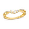 Thumbnail Image 0 of 0.25 CT. T.W. Diamond Contour Split Shank Anniversary Band in 10K Gold