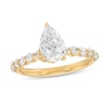Thumbnail Image 1 of 1.50 CT. T.W. Certified Pear-Shaped Lab-Grown Diamond Engagement Ring in 14K Gold (F/SI2)