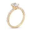 Thumbnail Image 2 of 1.50 CT. T.W. Certified Oval Lab-Created Diamond Engagement Ring in 14K Gold (F/SI2)