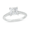 Thumbnail Image 1 of 1.75 CT. T.W. Princess-Cut Certified Lab-Grown Diamond Engagement Ring in 14K White Gold (F/SI2)