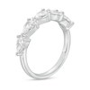 Thumbnail Image 3 of 0.95 CT. T.W. Pear-Shaped Diamond Sideways Five Stone Anniversary Band in 14K White Gold