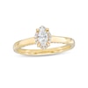 Thumbnail Image 1 of 0.45 CT. T.W. Marquise Diamond Frame Engagement Ring in 14K Gold (I/I1)