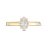 Thumbnail Image 3 of 0.45 CT. T.W. Marquise Diamond Frame Engagement Ring in 14K Gold (I/I1)