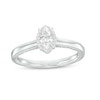 Thumbnail Image 0 of 0.45 CT. T.W. Marquise Diamond Frame Engagement Ring in 14K White Gold (I/I1)