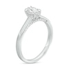 Thumbnail Image 2 of 0.45 CT. T.W. Marquise Diamond Frame Engagement Ring in 14K White Gold (I/I1)