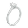 Thumbnail Image 2 of 0.45 CT. T.W. Marquise Diamond Frame Engagement Ring in 14K White Gold (I/I1)