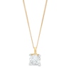 Thumbnail Image 0 of Trouvaille Collection 1.00 CT. T.W. DeBeers®-Graded Diamond Solitaire Pendant in 14K Gold (F/I1)