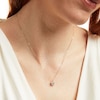 Thumbnail Image 1 of Trouvaille Collection 1.00 CT. T.W. DeBeers®-Graded Diamond Solitaire Pendant in 14K Gold (F/I1)