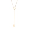 Thumbnail Image 3 of Trouvaille Collection 0.50 CT. DeBeers®-Graded Diamond Solitaire Pendant in 14K Gold (F/I1)