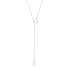 Thumbnail Image 2 of 0.20 CT. Certified Canadian Diamond Solitaire Pendant in 14K White Gold (I/I2)