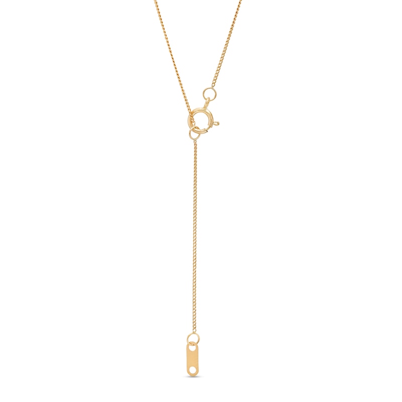 Main Image 2 of 0.10 CT. Certified Canadian Diamond Solitaire Pendant in 14K Gold (I/I2)