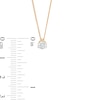 Thumbnail Image 4 of 0.20 CT. Certified Canadian Diamond Solitaire Pendant in 14K Gold (I/I2)