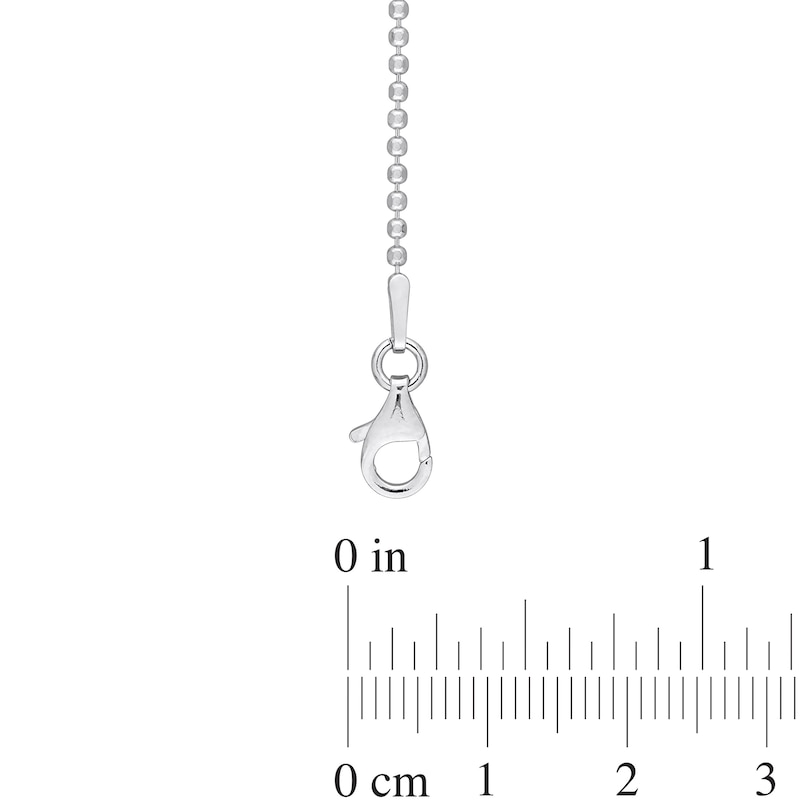 Main Image 4 of 1.5mm Bead Chain Necklace in Sterling Silver - 20"