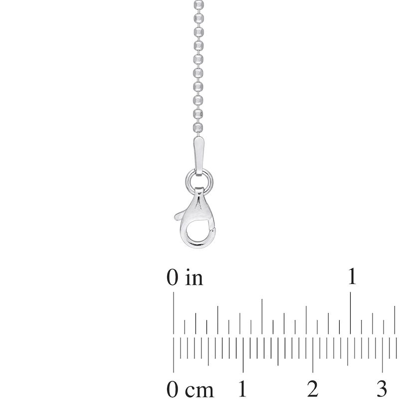 1.5mm Bead Chain Necklace in Sterling Silver