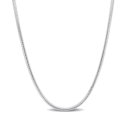 2.0mm Herringbone Chain Necklace in Sterling Silver - 16&quot;