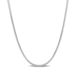 2.0mm Herringbone Chain Necklace in Sterling Silver - 16"
