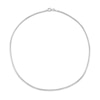 Thumbnail Image 3 of 2.0mm Herringbone Chain Necklace in Sterling Silver - 16"