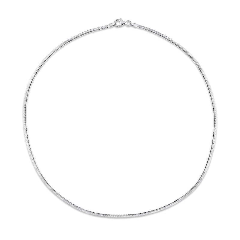 Main Image 3 of 2.0mm Herringbone Chain Necklace in Sterling Silver - 16"