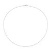 1.0mm Bead Chain Necklace in Sterling Silver