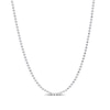 Thumbnail Image 1 of 1.5mm Bead Chain Necklace in Sterling Silver - 16"