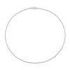 1.5mm Bead Chain Necklace in Sterling Silver - 16"