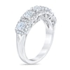 Thumbnail Image 1 of Royal Asscher® 1.50 CT. T.W. Diamond Frame Five Stone Anniversary Band in 14K White Gold