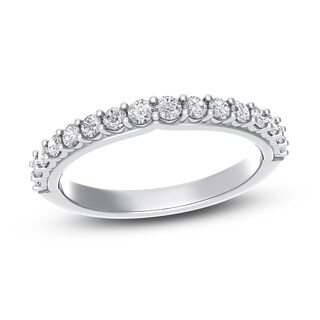 Royal Asscher® CT. T.W. Diamond Anniversary Band in 14K White Gold