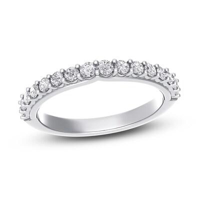 Royal Asscher® CT. T.W. Diamond Anniversary Band in 14K White Gold