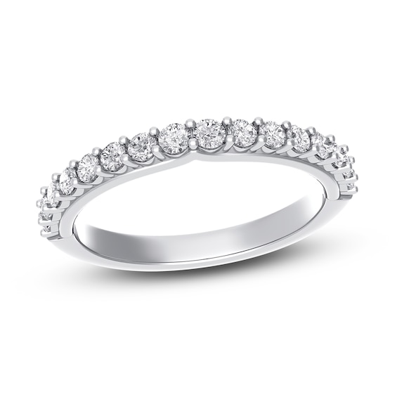 Royal Asscher® CT. T.W. Diamond Anniversary Band in 14K White Gold